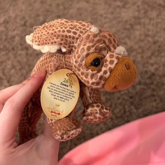 2002 HALLMARK DINOTOPIA 26 ALPHA SERIES PLUSH - #26 ZONKLE - Picture 4 of 5